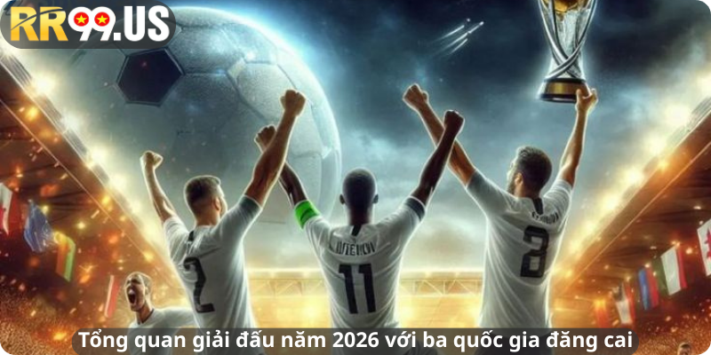 Tổng quan giải đấu năm 2026 với ba quốc gia đăng cai